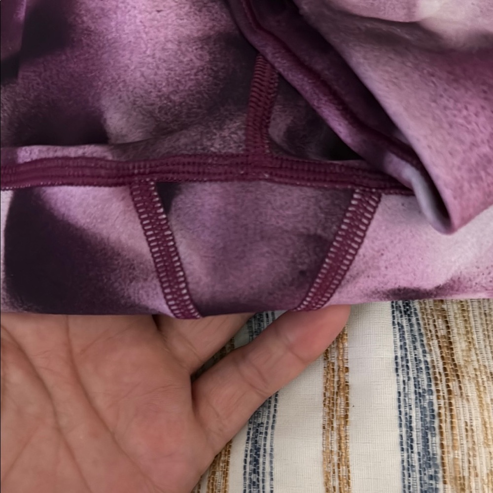Lululemon EXCELLENT CONDITION BLUSH BLOSSOM ALPINE WHITE 25” 7/8 - Picture 5 of 9